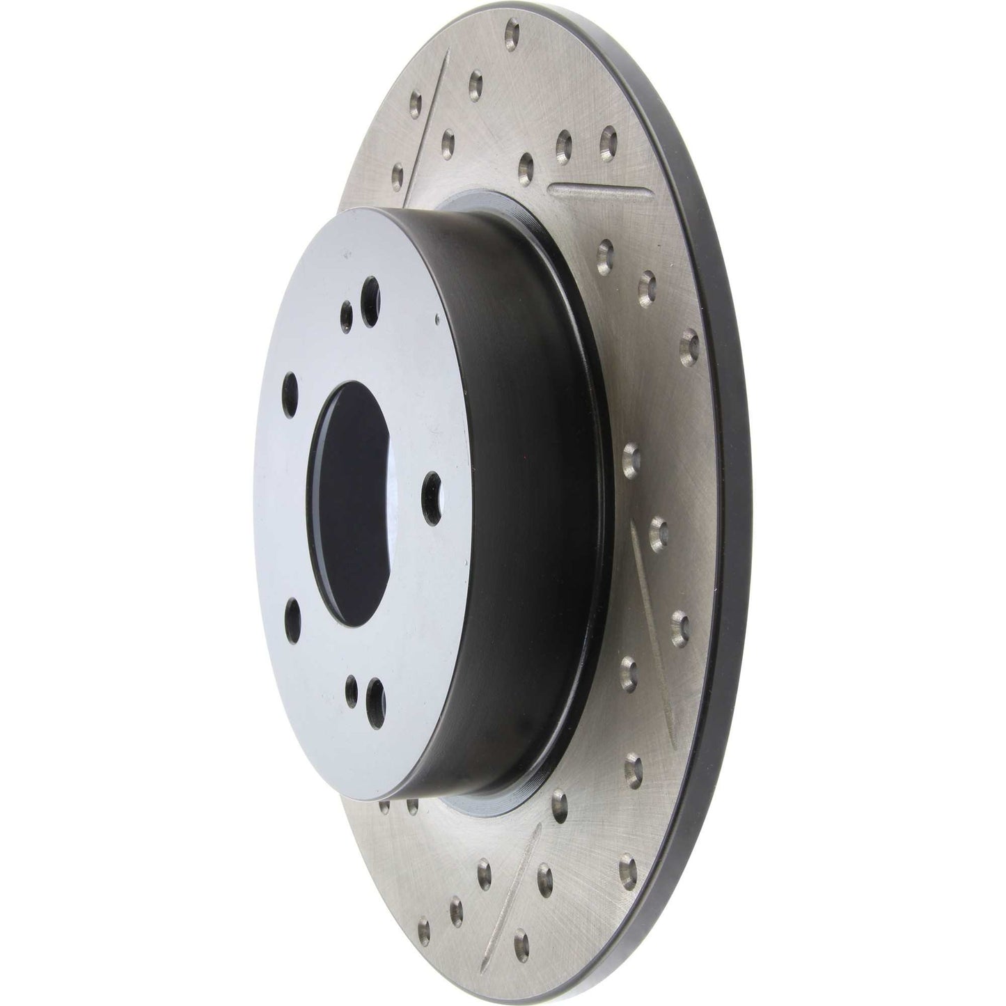 StopTech Sport Drilled/Slotted Brake Rotor; Rear Right