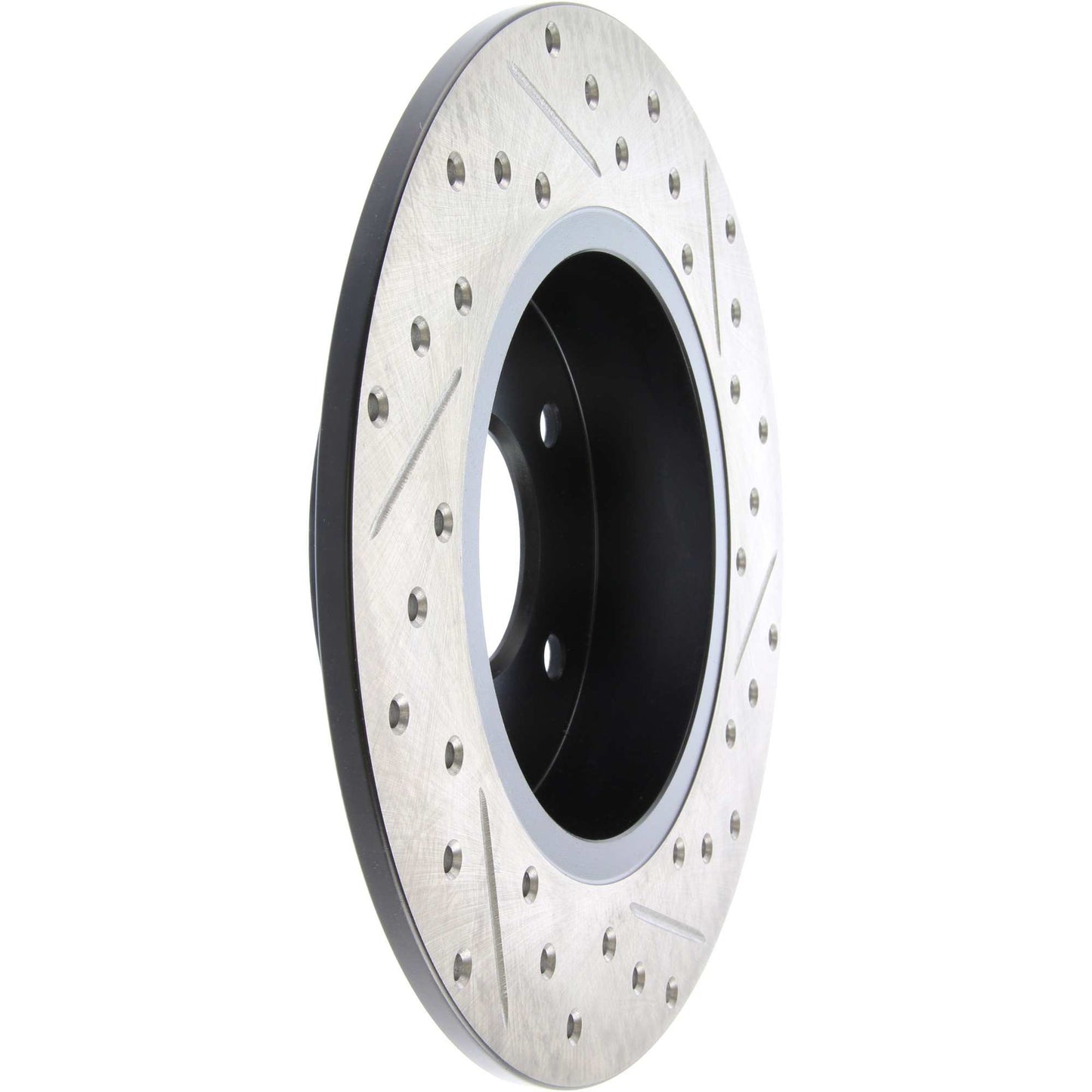 StopTech Sport Drilled/Slotted Brake Rotor; Rear Right