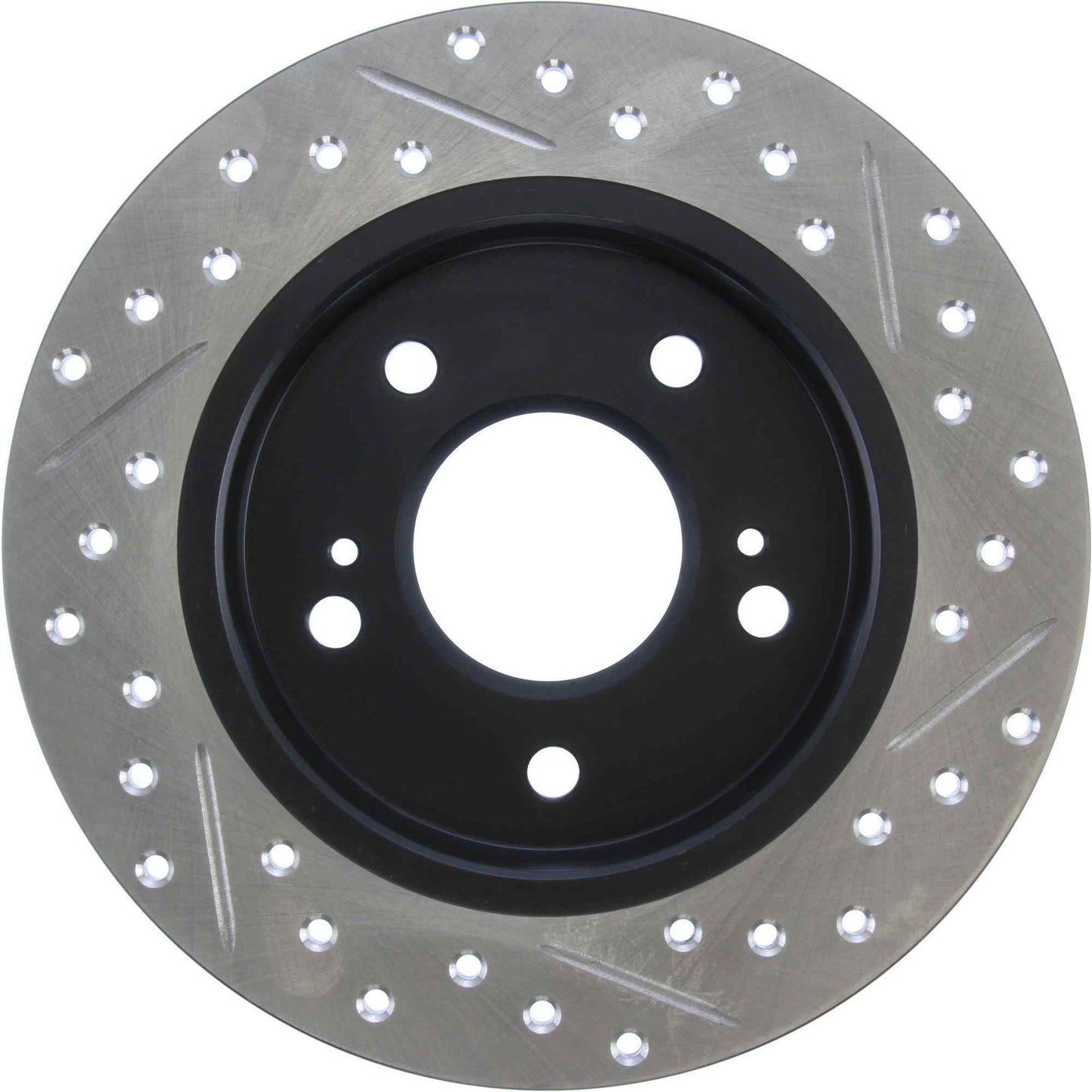 StopTech Sport Cryo Drilled/Slotted Brake Rotor; Rear Right