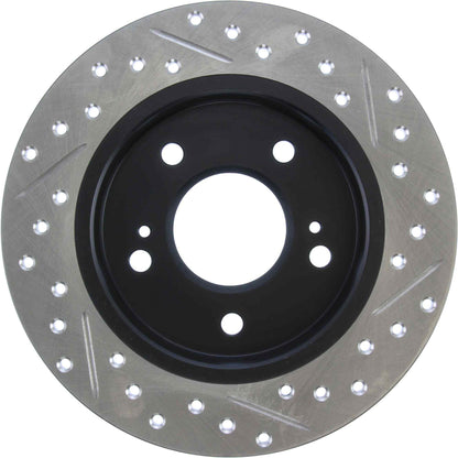 StopTech Sport Cryo Drilled/Slotted Brake Rotor; Rear Right