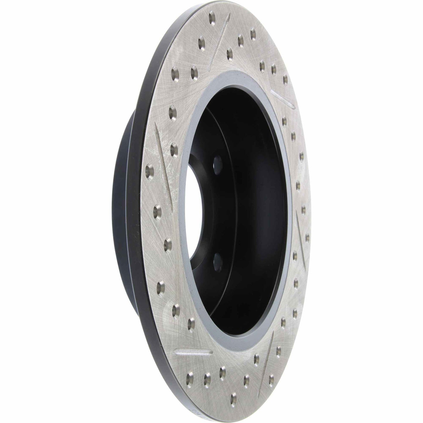 StopTech Sport Drilled/Slotted Brake Rotor; Rear Left