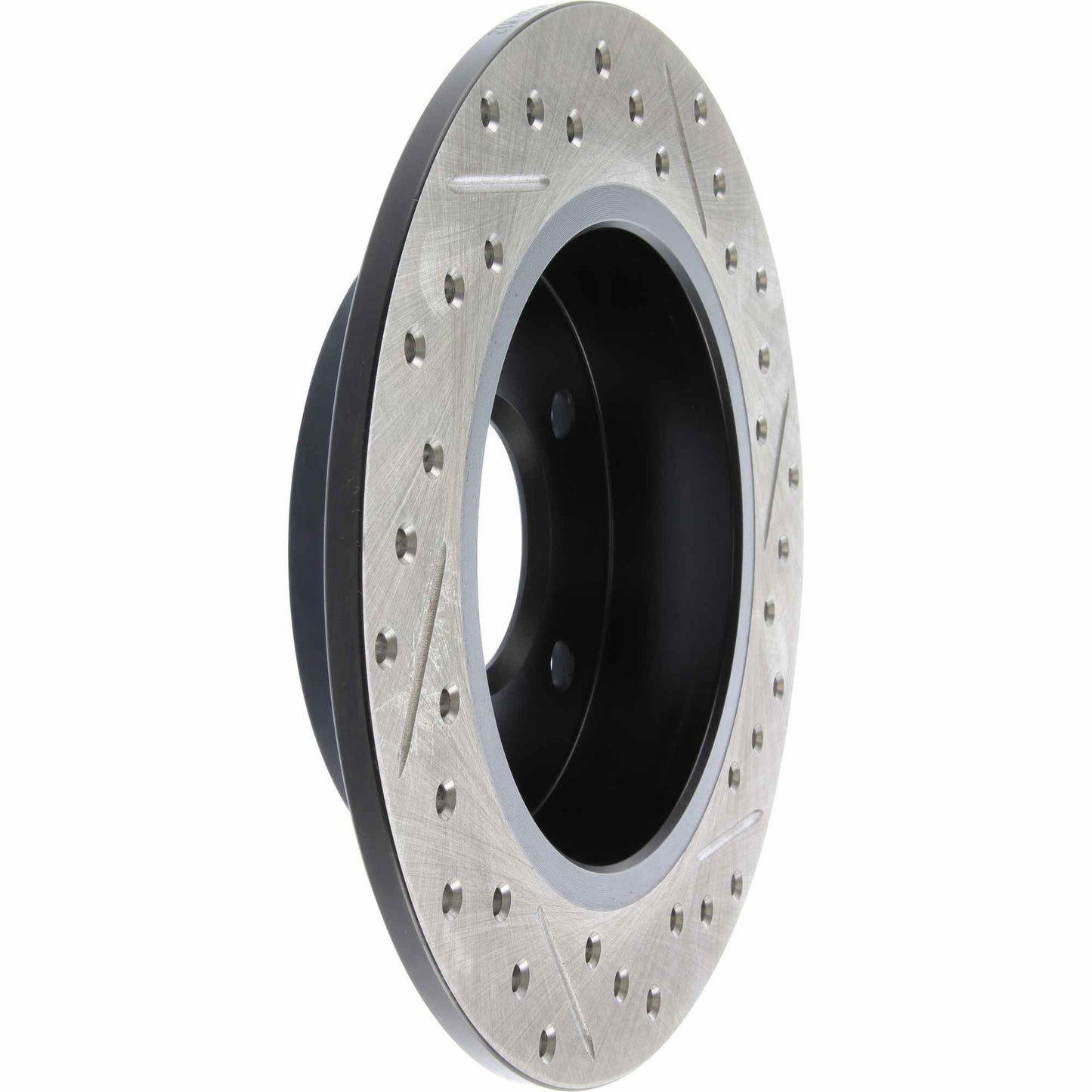 StopTech Sport Drilled/Slotted Brake Rotor; Rear Right
