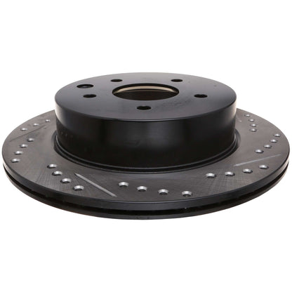 StopTech Sport Drilled/Slotted Brake Rotor; Rear Left