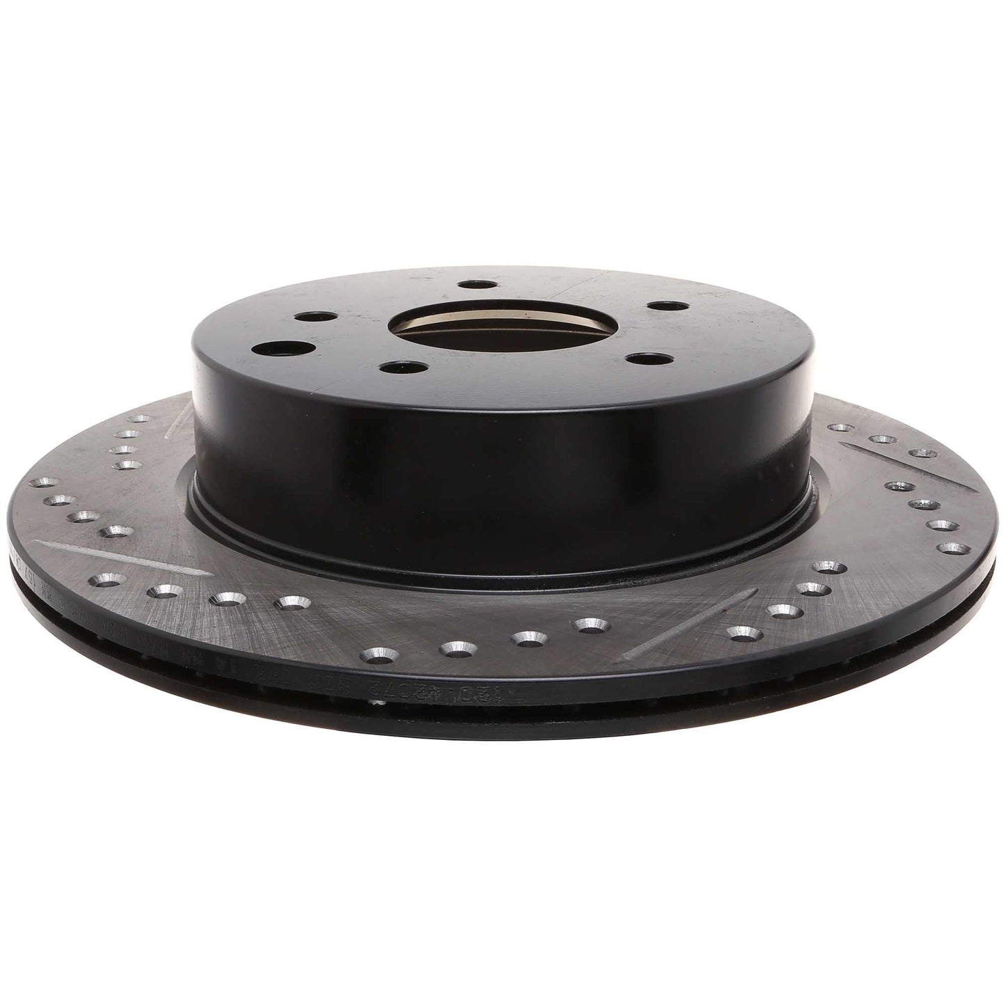 StopTech Sport Drilled/Slotted Brake Rotor; Rear Right