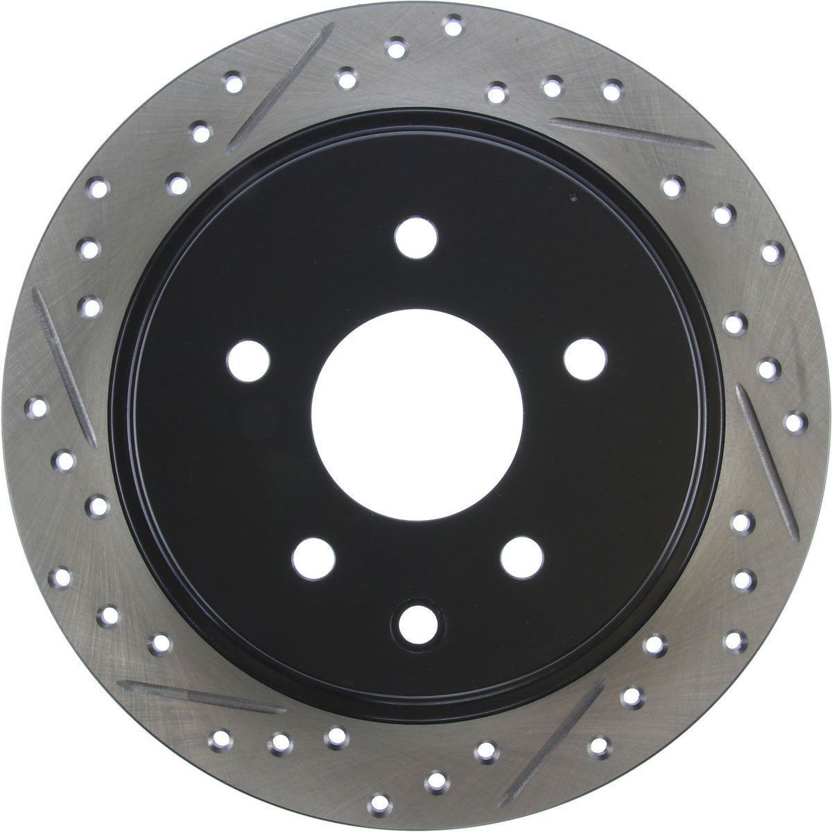 StopTech Sport Cryo Drilled/Slotted Brake Rotor; Rear Right