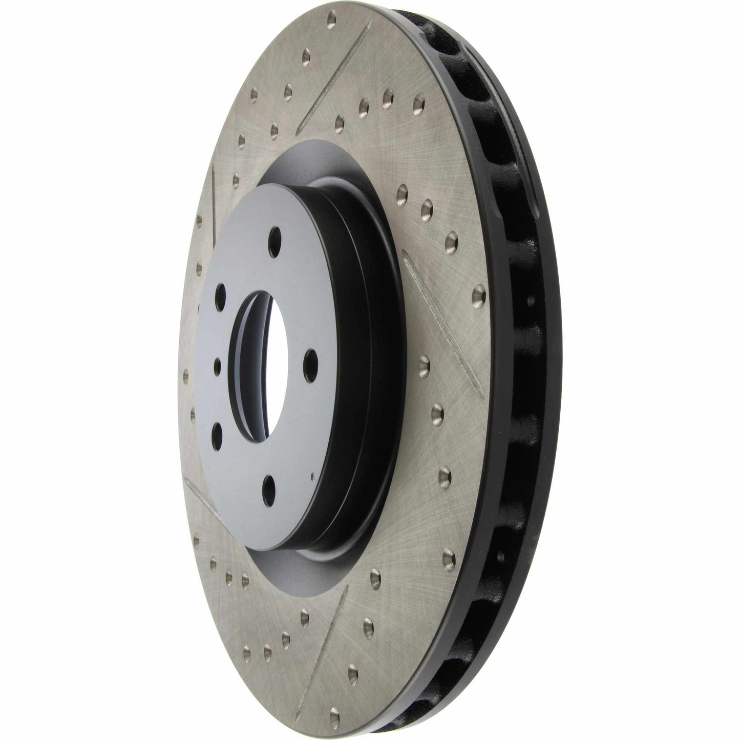 StopTech Sport Drilled & Slotted Brake Rotor Front Right 127.42076R