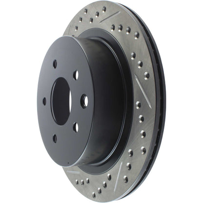 StopTech Sport Cryo Drilled/Slotted Brake Rotor; Rear Right