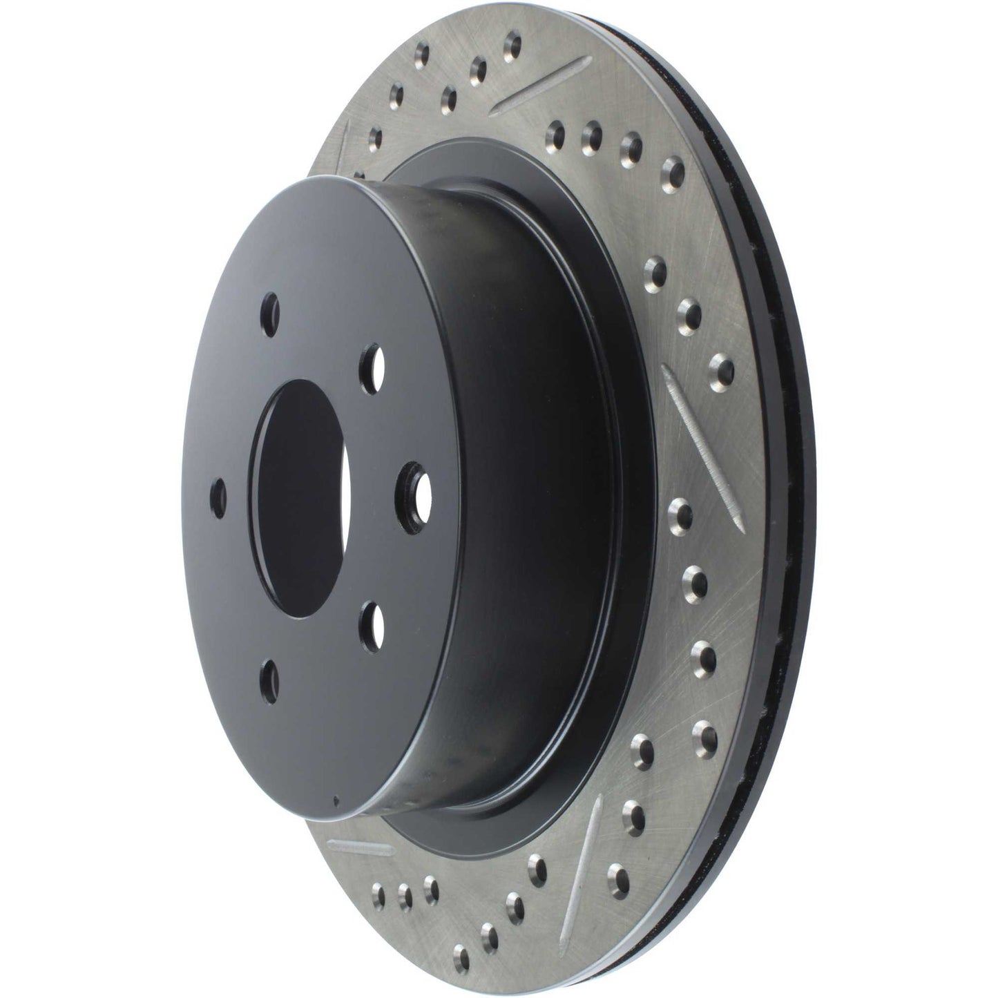 StopTech Sport Drilled/Slotted Brake Rotor; Rear Right