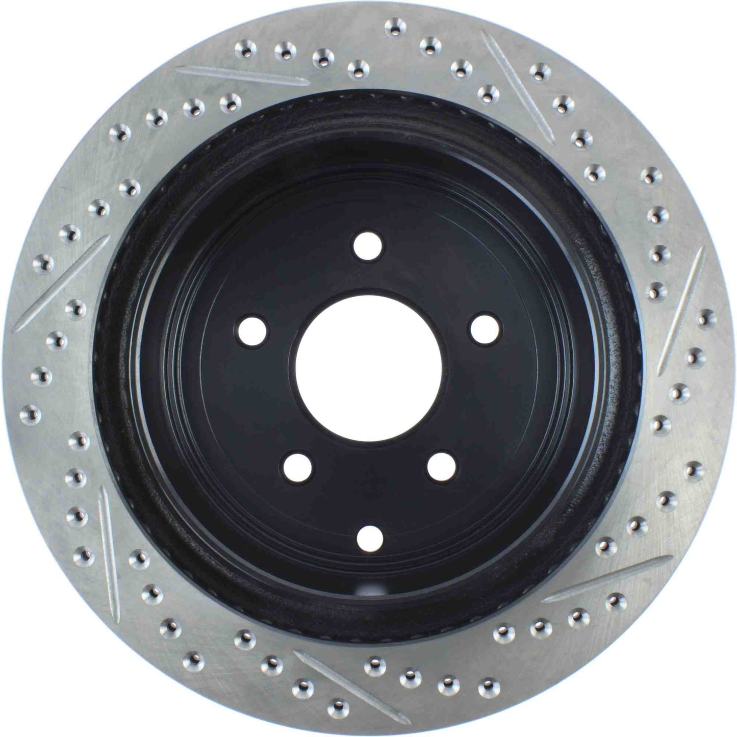 StopTech Sport Cryo Drilled/Slotted Brake Rotor; Rear Right