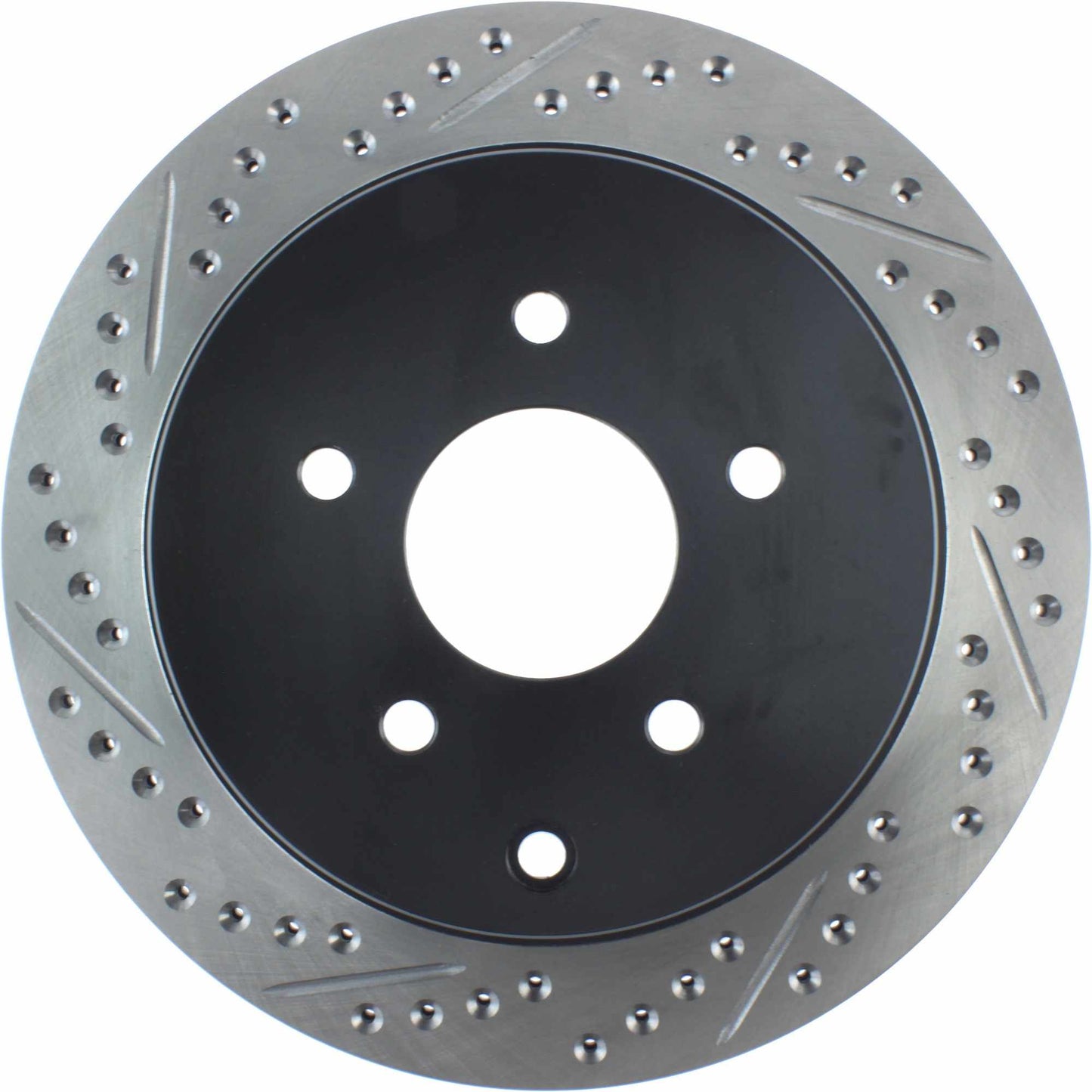 StopTech Sport Cryo Drilled/Slotted Brake Rotor; Rear Right