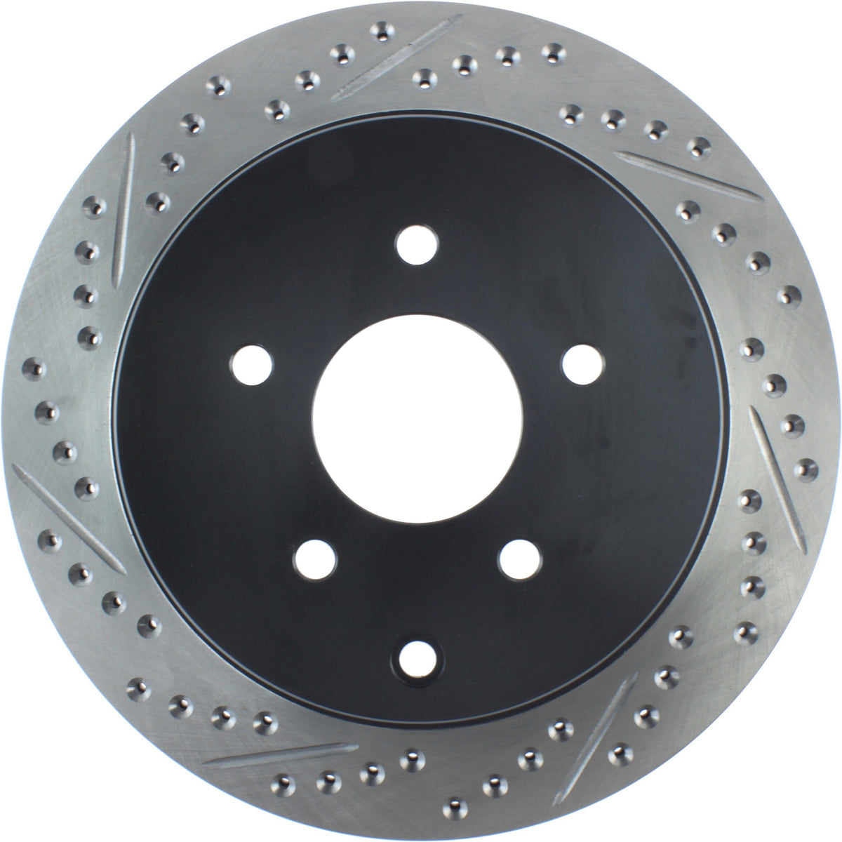 StopTech Sport Cryo Drilled/Slotted Brake Rotor; Rear Right