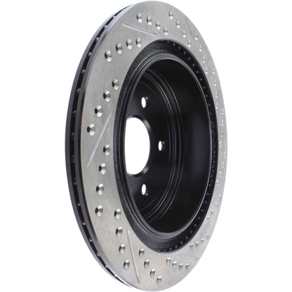 StopTech Sport Cryo Drilled/Slotted Brake Rotor; Rear Right