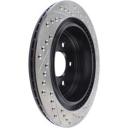 StopTech Sport Cryo Drilled/Slotted Brake Rotor; Rear Right