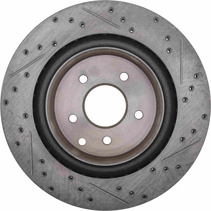 StopTech Sport Cryo Drilled/Slotted Brake Rotor; Rear Right