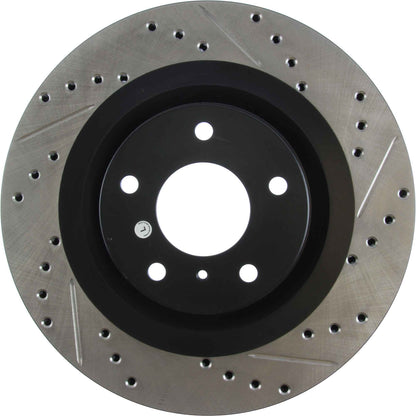 StopTech Sport Drilled & Slotted Brake Rotor Front Left 127.42080L