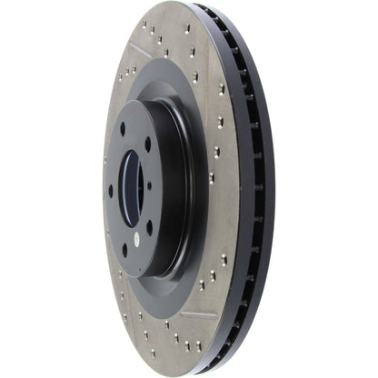 StopTech Sport Drilled & Slotted Brake Rotor Front Left 127.42080L