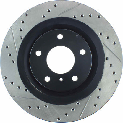 StopTech Sport Drilled & Slotted Brake Rotor Front Right 127.42080R