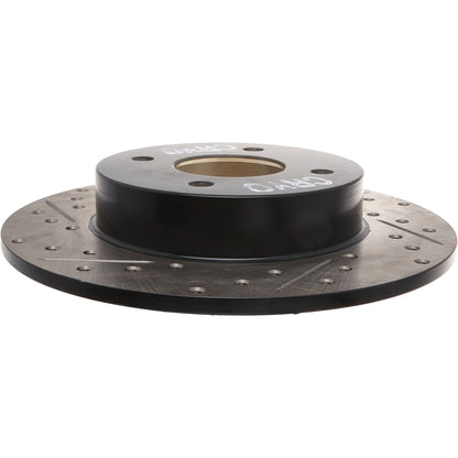 StopTech Sport Cryo Drilled/Slotted Brake Rotor; Rear Right