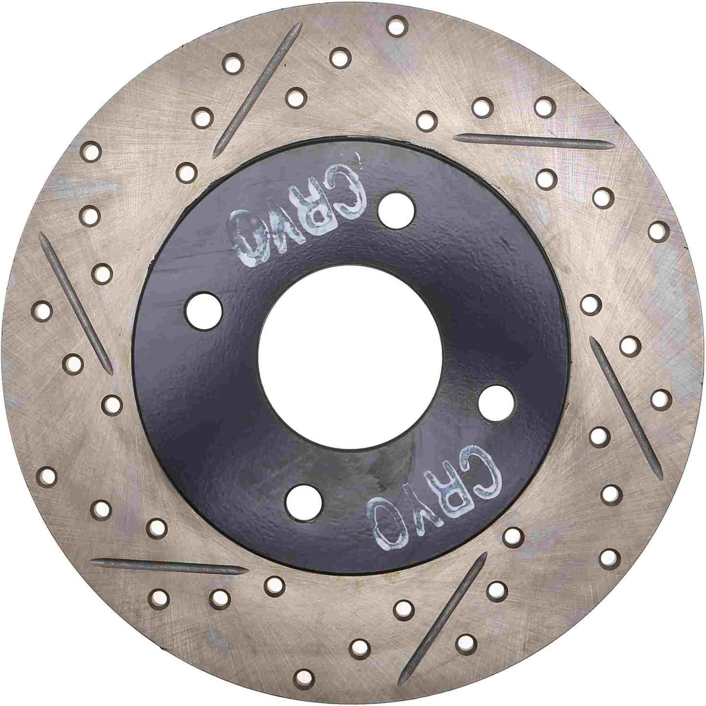 StopTech Sport Cryo Drilled/Slotted Brake Rotor; Rear Right