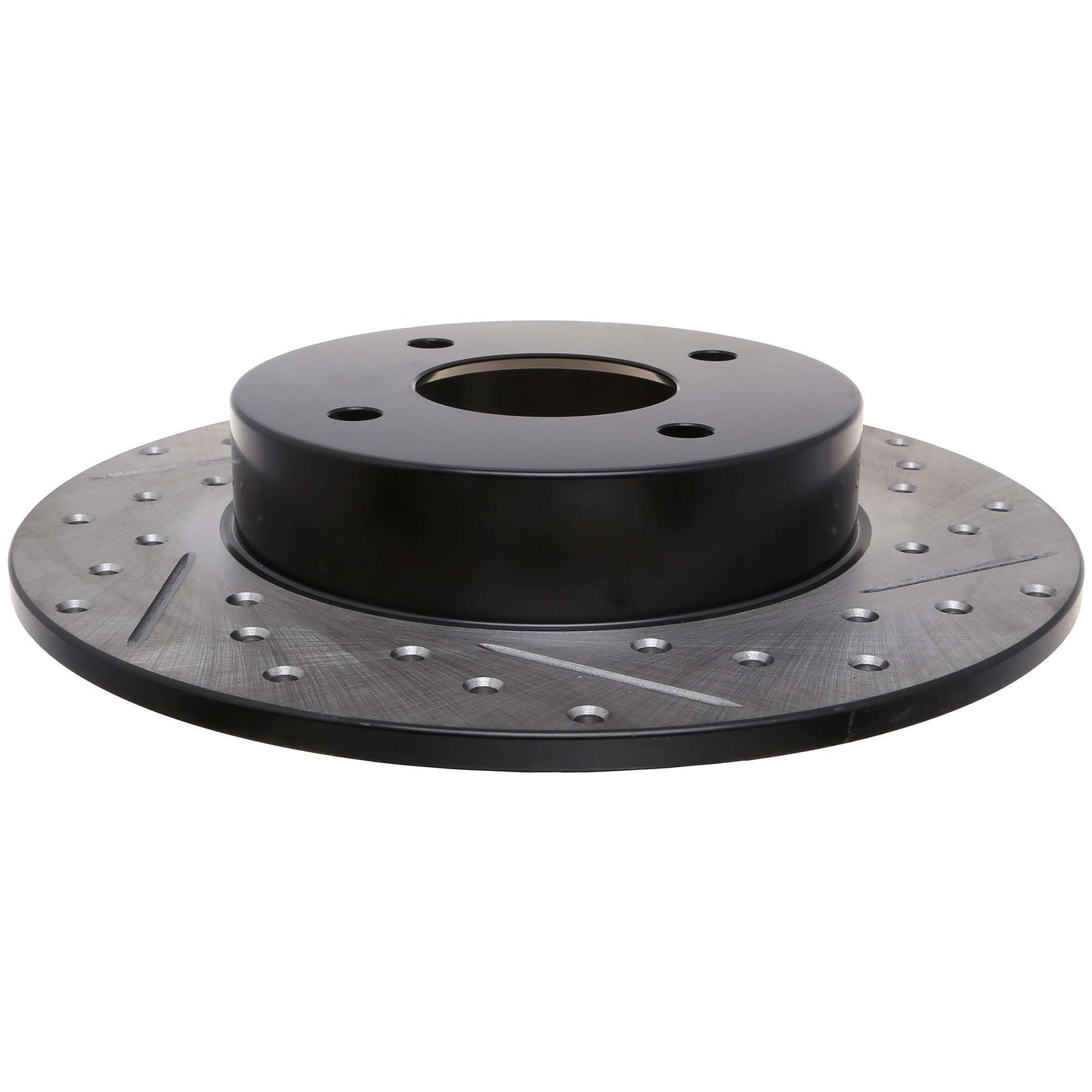 StopTech Sport Drilled/Slotted Brake Rotor; Rear Left