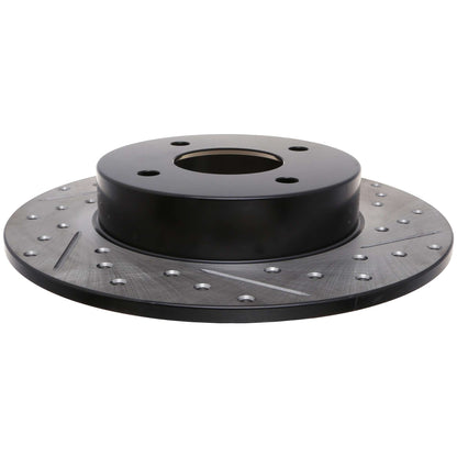 StopTech Sport Drilled/Slotted Brake Rotor; Rear Left