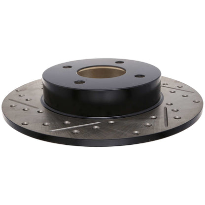 StopTech Sport Drilled/Slotted Brake Rotor; Rear Right