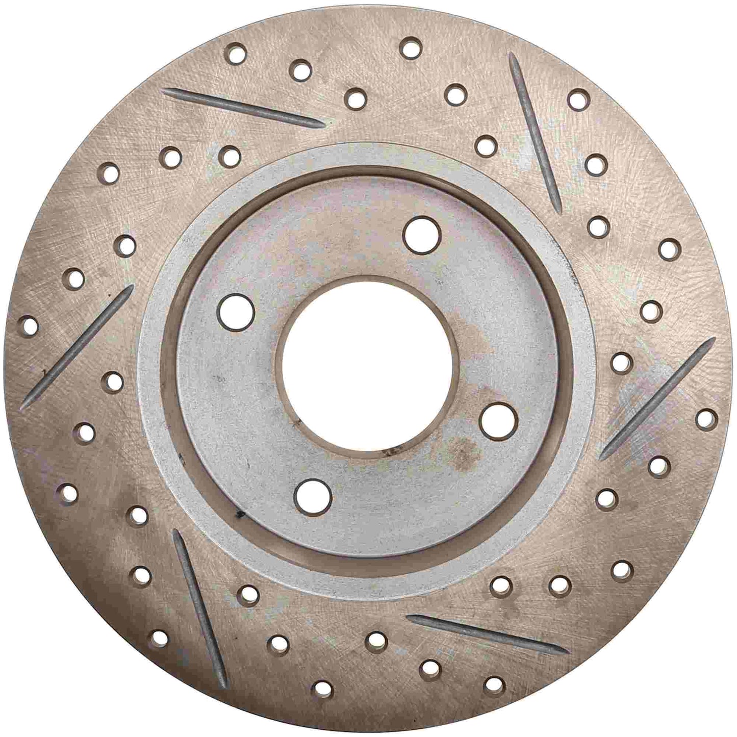 StopTech Sport Drilled/Slotted Brake Rotor; Rear Right