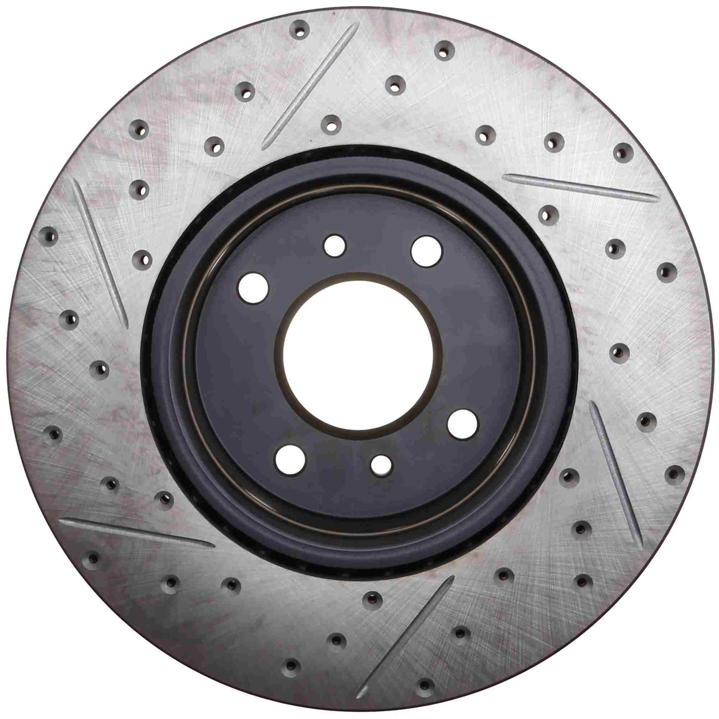 StopTech 4/03-06 Nissan Sentra(EXC Wagon) 2.5L SpecV SportStop Slotted & Drilled Front Left Rotor 127.42083L