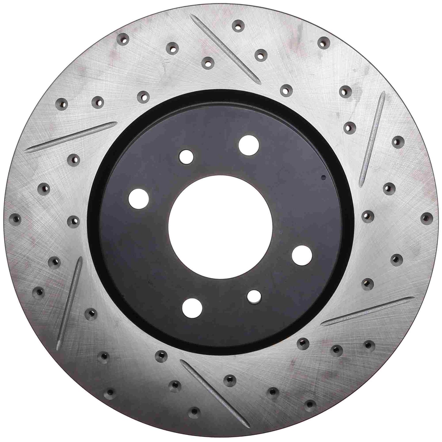 StopTech 4/03-06 Nissan Sentra(EXC Wagon) 2.5L SpecV SportStop Slotted & Drilled Front Left Rotor 127.42083L