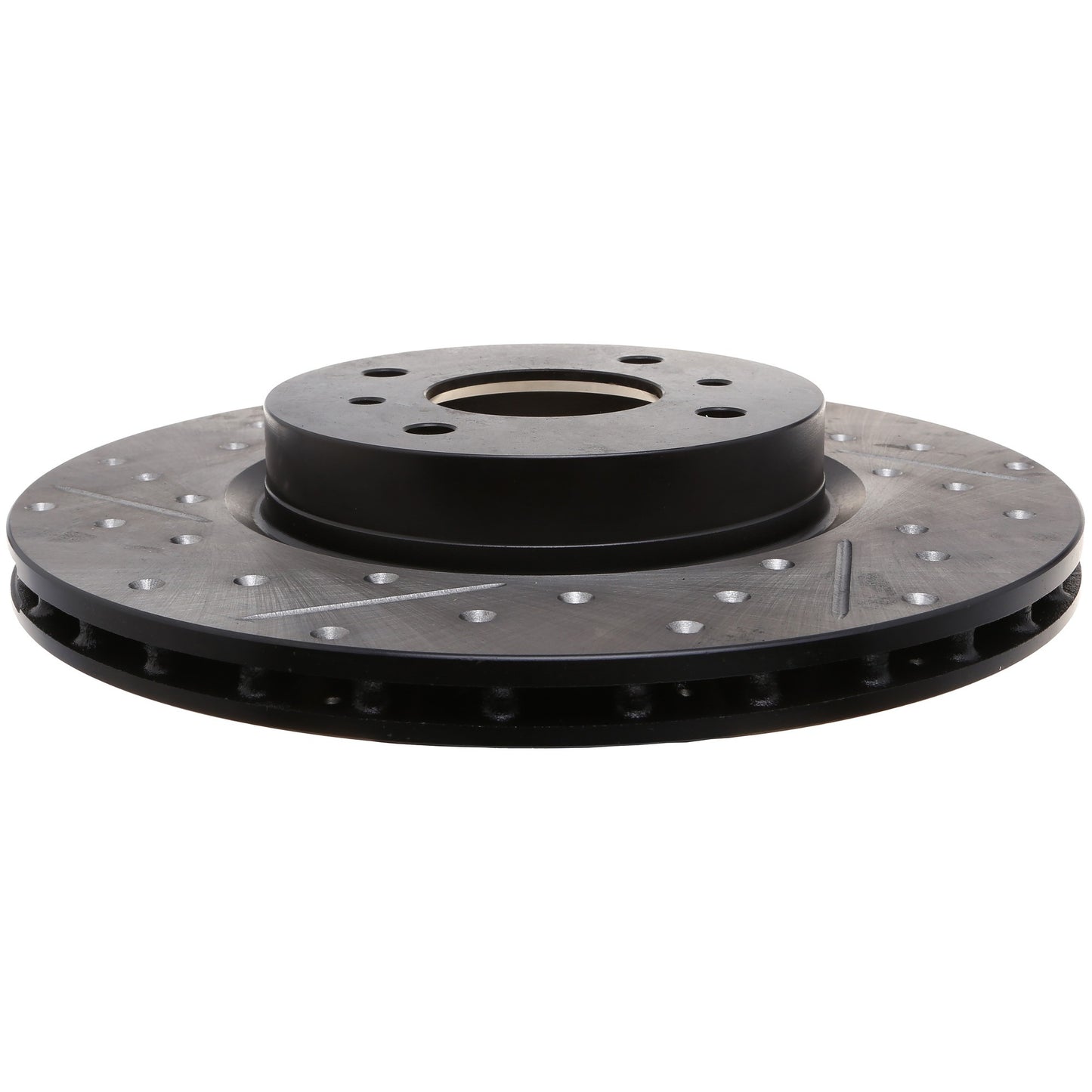 StopTech 4/03-06 Nissan Sentra(EXC Wagon) 2.5L SpecV SportStop Slotted & Drilled Front Right Rotor 127.42083R