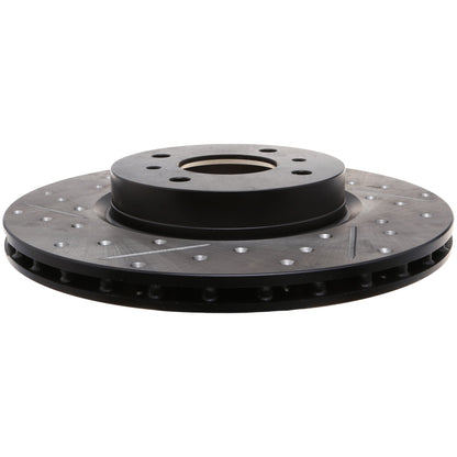 StopTech 4/03-06 Nissan Sentra(EXC Wagon) 2.5L SpecV SportStop Slotted & Drilled Front Right Rotor 127.42083R