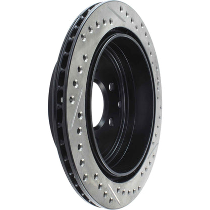 StopTech Sport Drilled/Slotted Brake Rotor; Rear Right