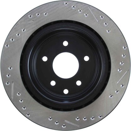 StopTech Sport Cryo Drilled/Slotted Brake Rotor; Rear Right