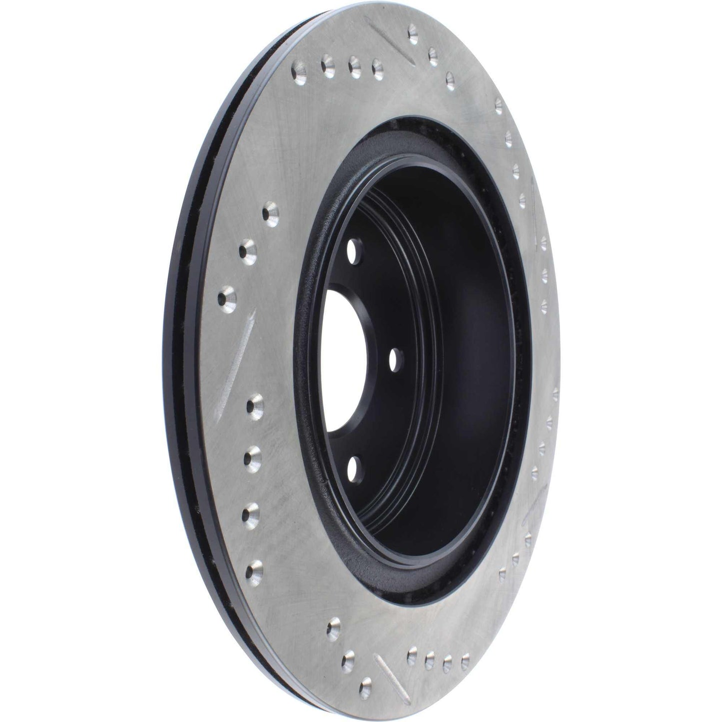 StopTech Sport Cryo Drilled/Slotted Brake Rotor; Rear Right