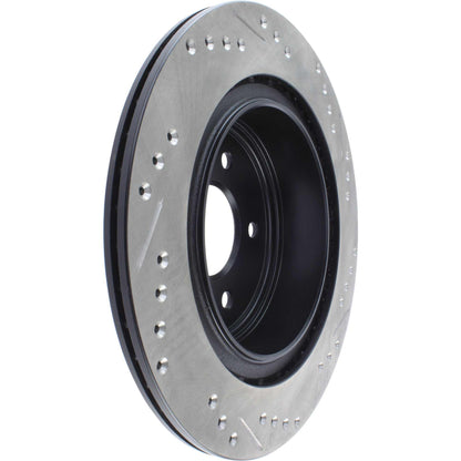 StopTech Sport Cryo Drilled/Slotted Brake Rotor; Rear Right