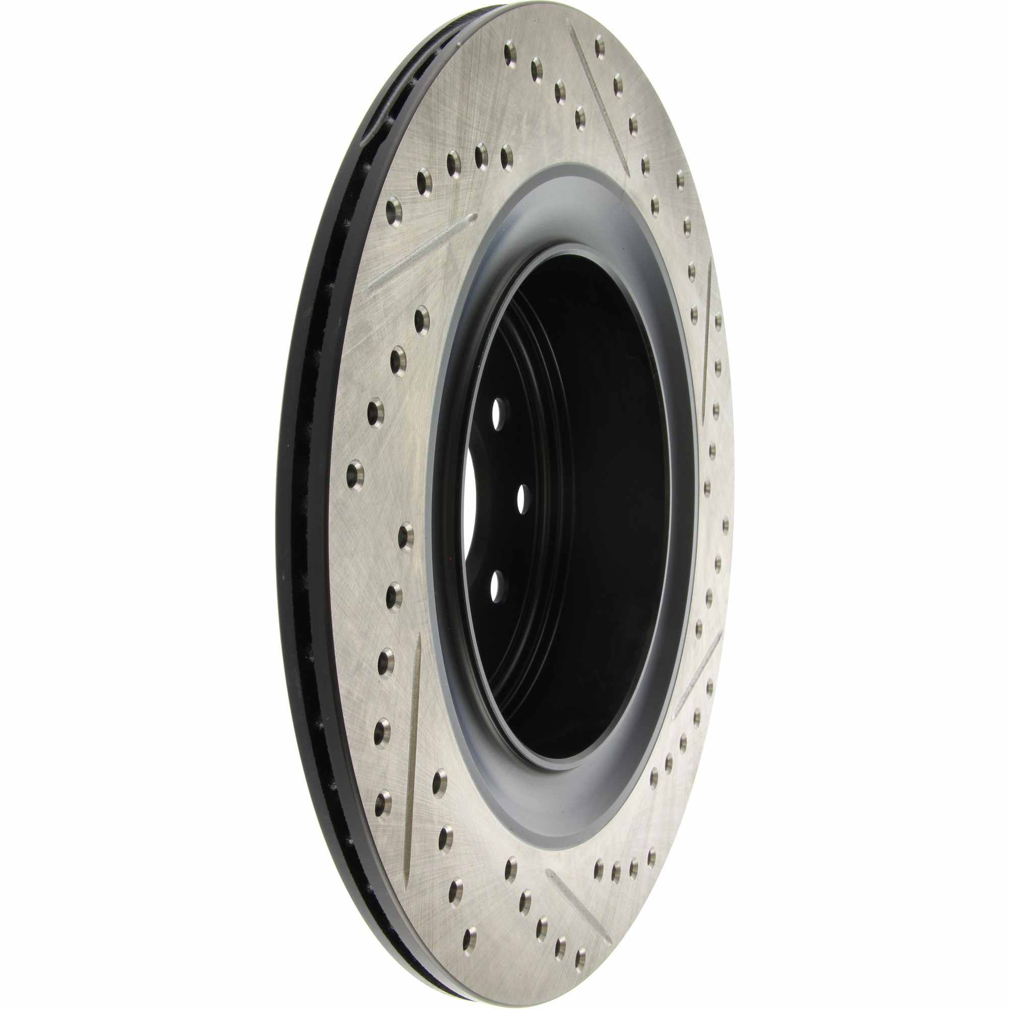 StopTech Sport Drilled/Slotted Brake Rotor; Rear Right