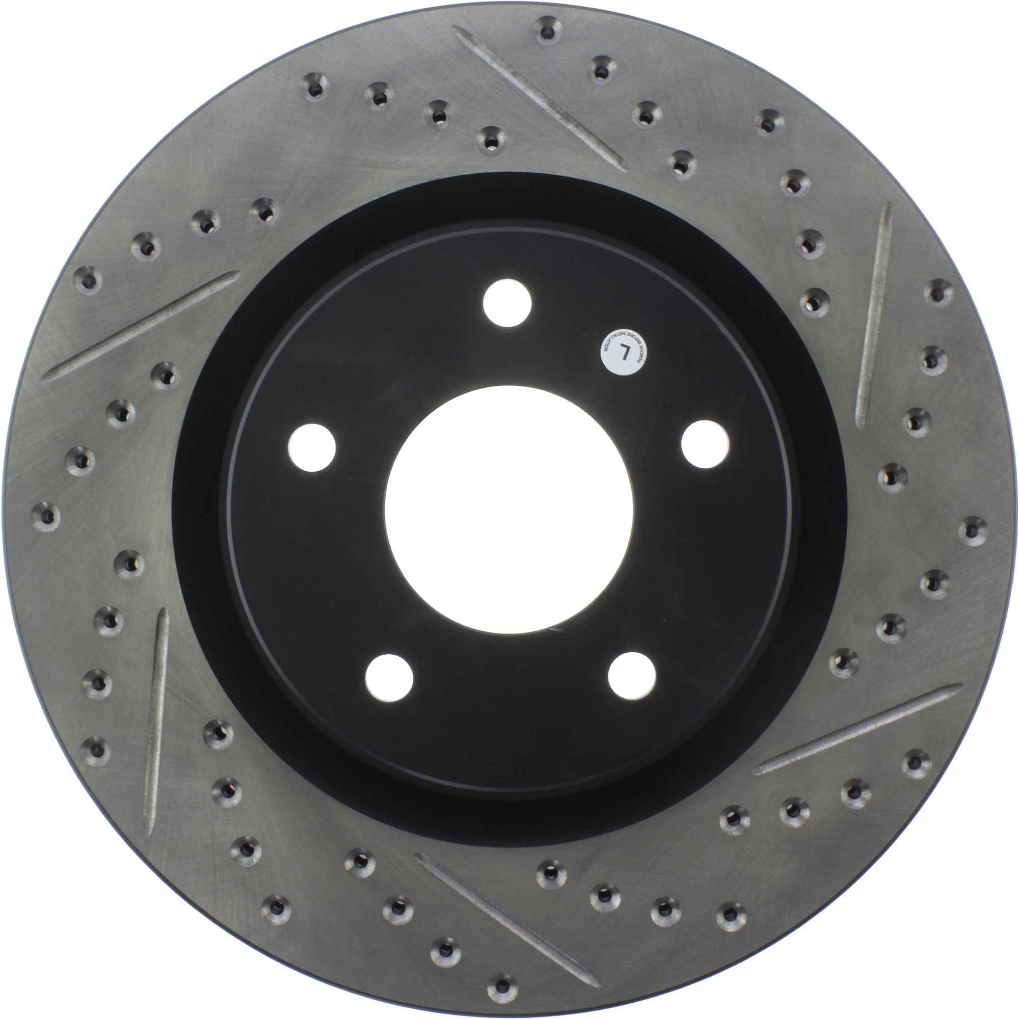 StopTech Slotted & Drilled Sport Brake Rotor 127.42096L
