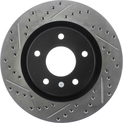 StopTech Slotted & Drilled Sport Brake Rotor 127.42096R
