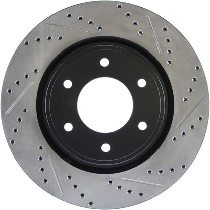 StopTech Sport Drilled & Slotted Brake Rotor Front Left 127.42099L