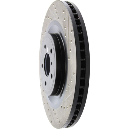 StopTech Sport Drilled & Slotted Brake Rotor Front Left 127.42100L