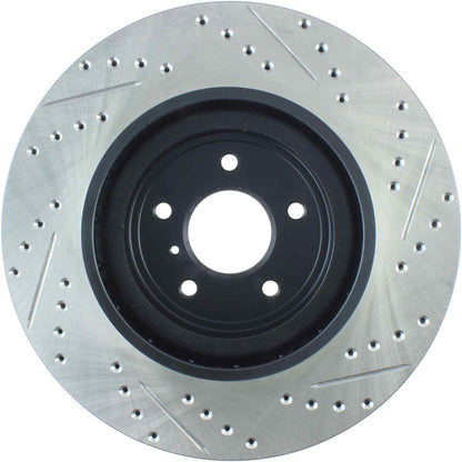 StopTech Sport Drilled & Slotted Brake Rotor Front Right 127.42100R