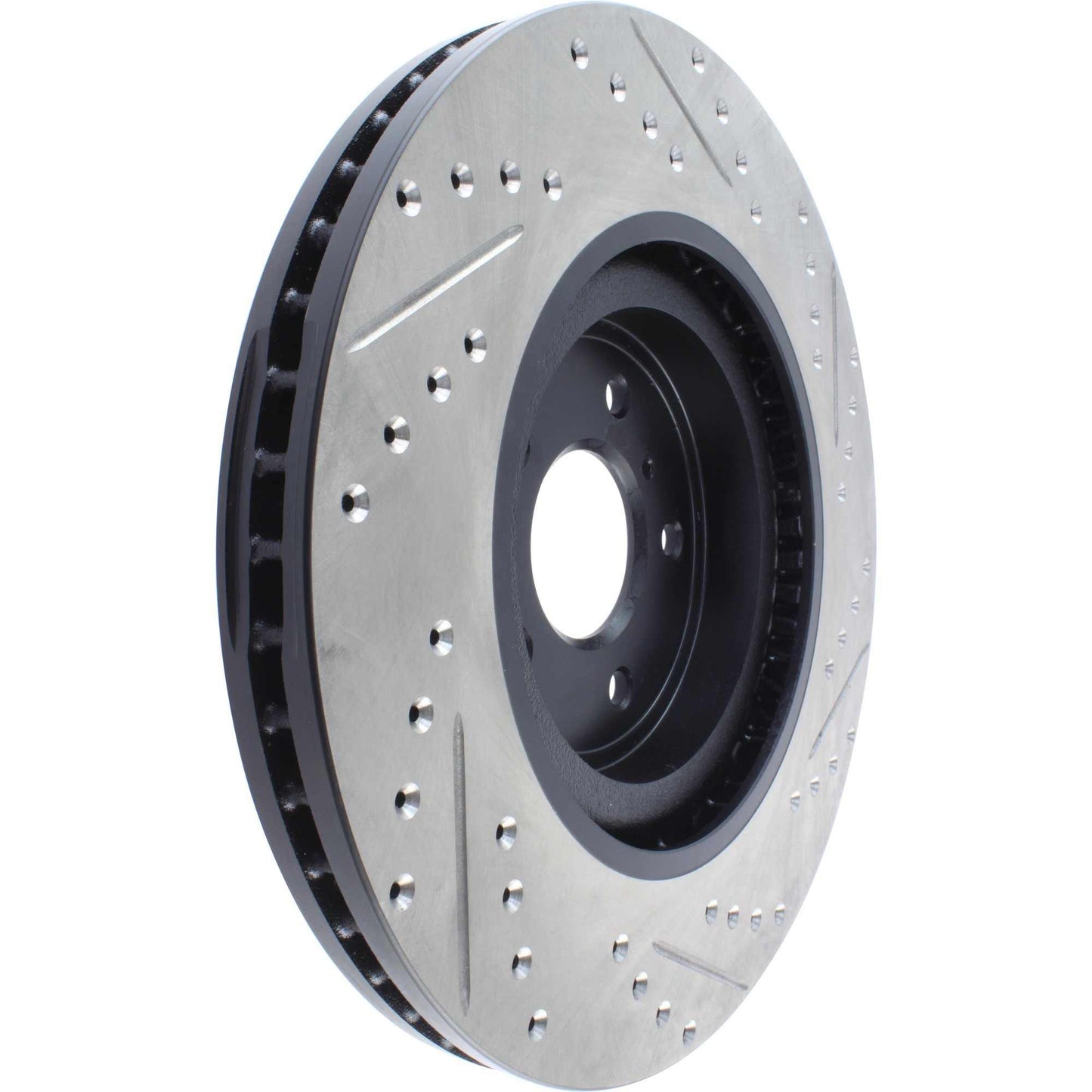 StopTech Sport Drilled & Slotted Brake Rotor Front Right 127.42100R