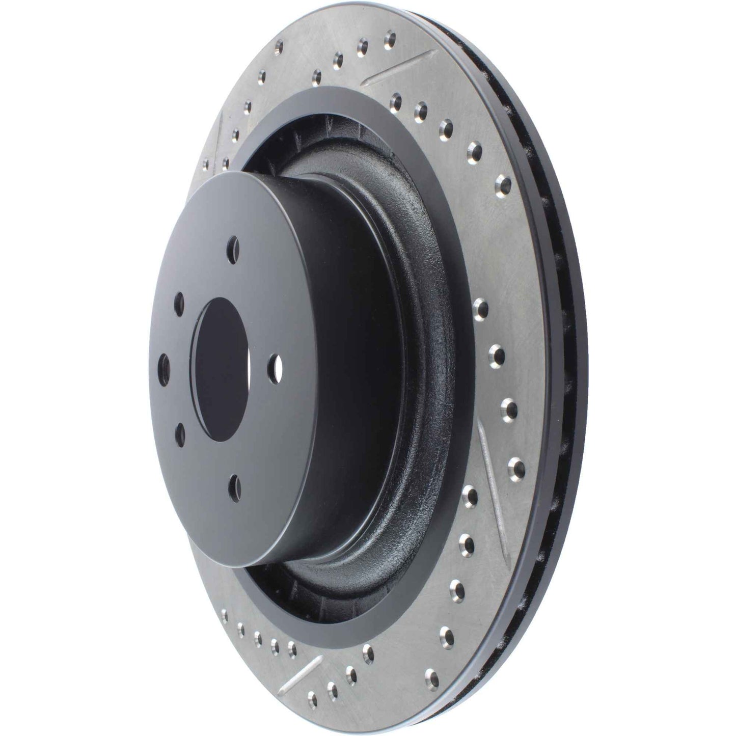 StopTech Sport Cryo Drilled/Slotted Brake Rotor; Rear Right