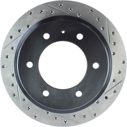 StopTech Slotted & Drilled Sport Brake Rotor 127.43015L