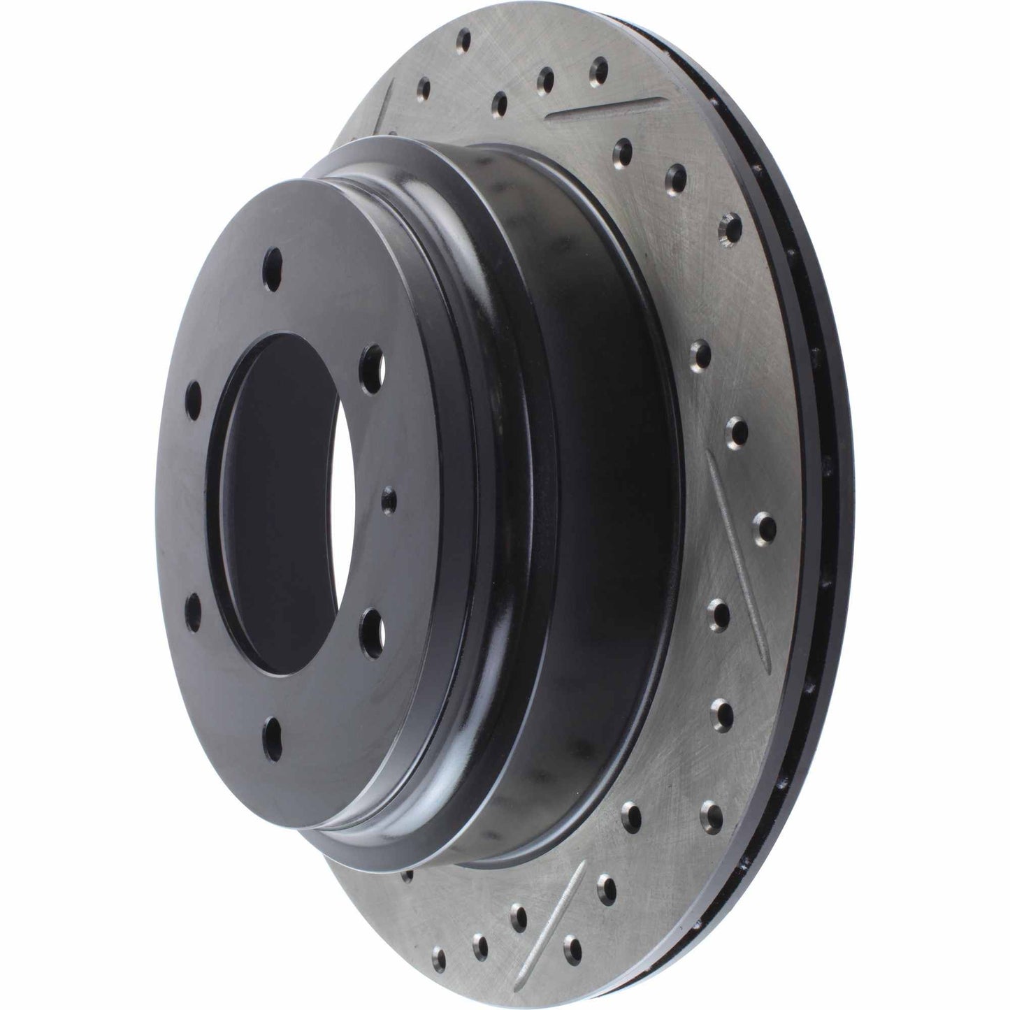 StopTech Sport Drilled/Slotted Brake Rotor; Rear Right