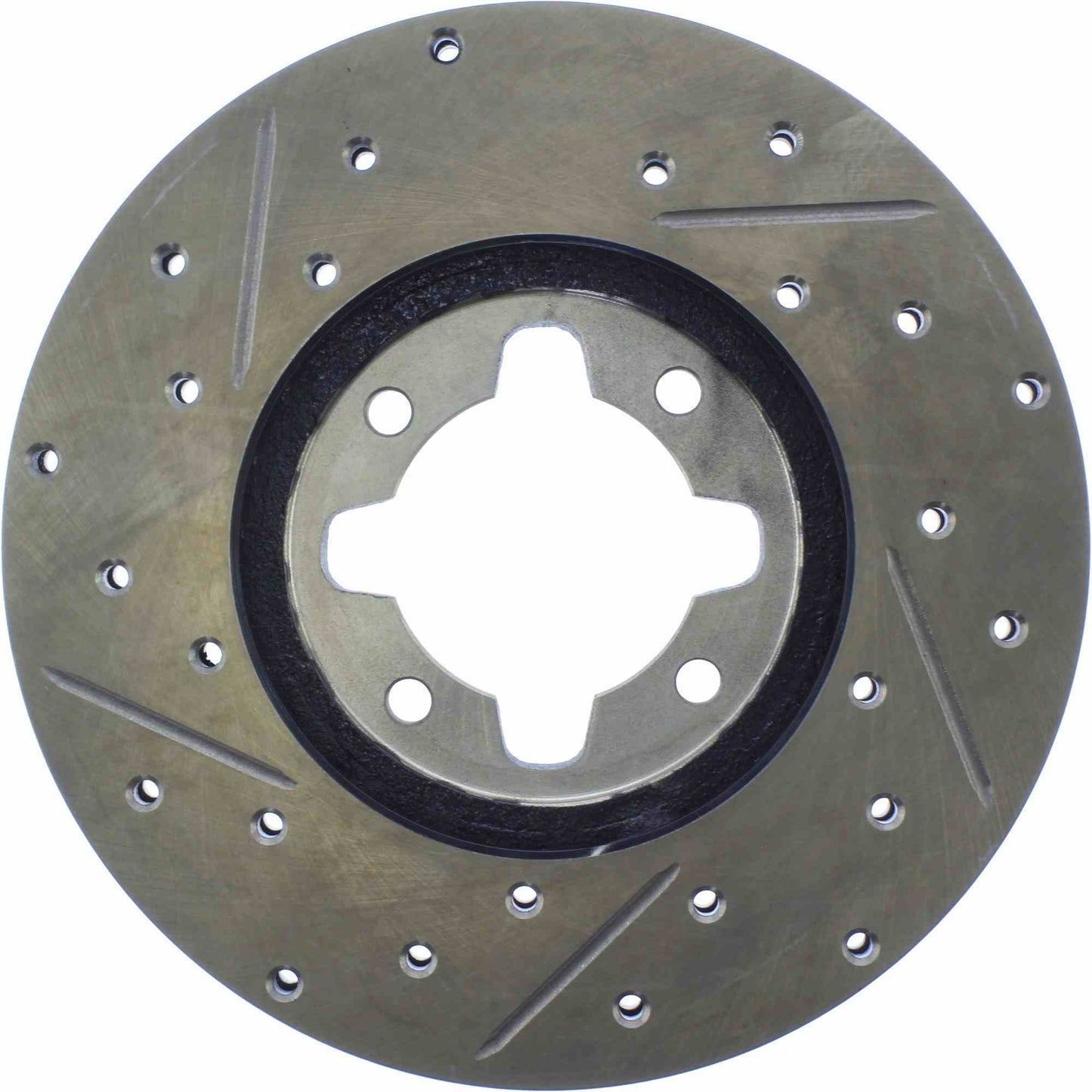 StopTech Slotted & Drilled Sport Brake Rotor 127.44017L