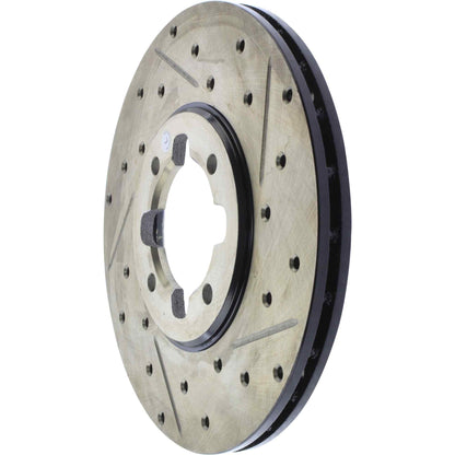 StopTech Slotted & Drilled Sport Brake Rotor 127.44017L