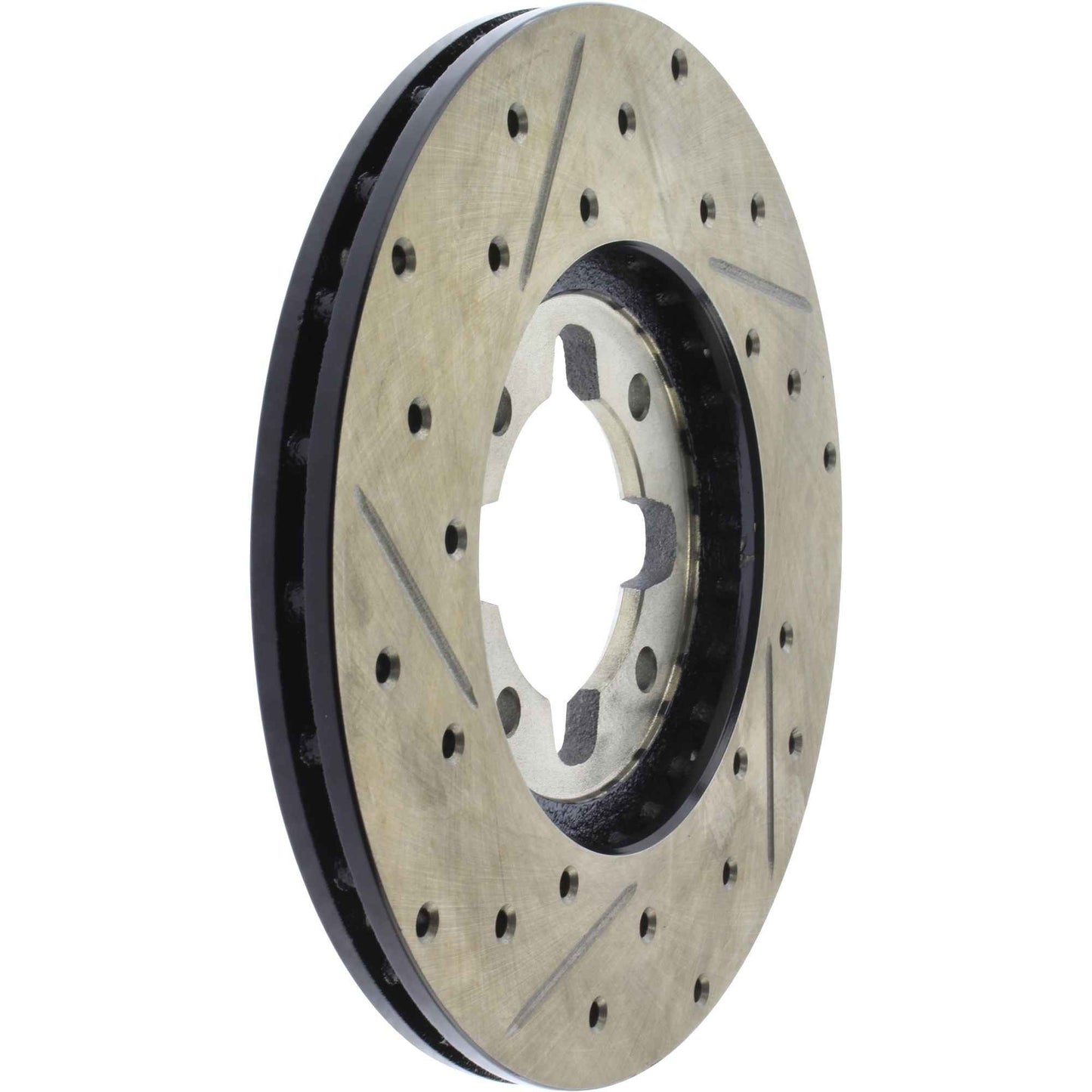 StopTech Slotted & Drilled Sport Brake Rotor 127.44017L