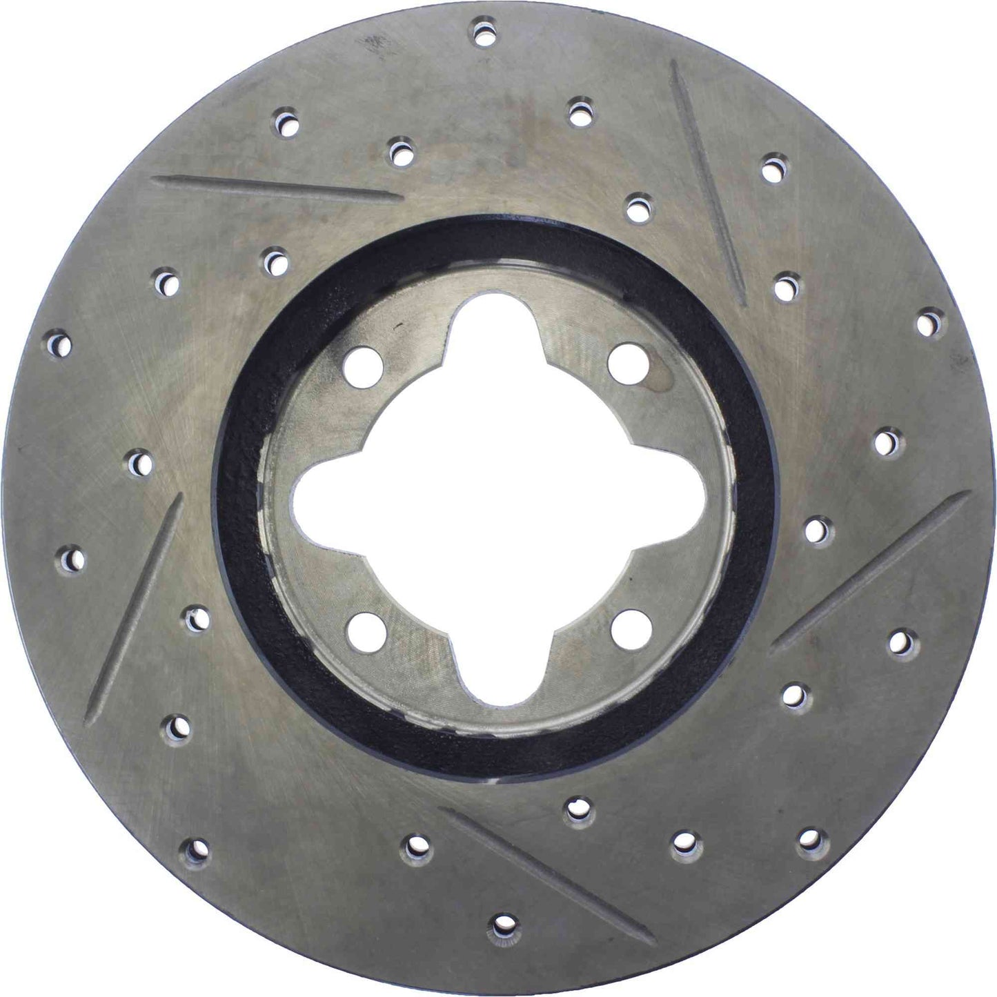 StopTech Slotted & Drilled Sport Brake Rotor 127.44017R