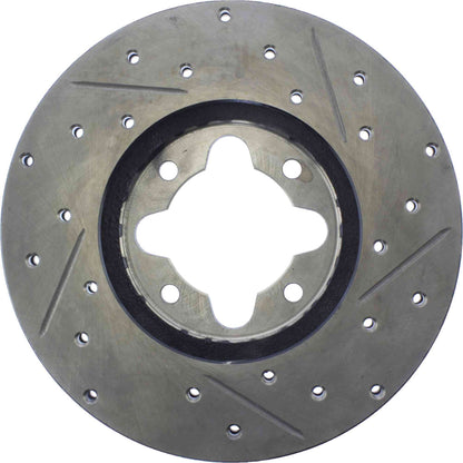 StopTech Slotted & Drilled Sport Brake Rotor 127.44017R